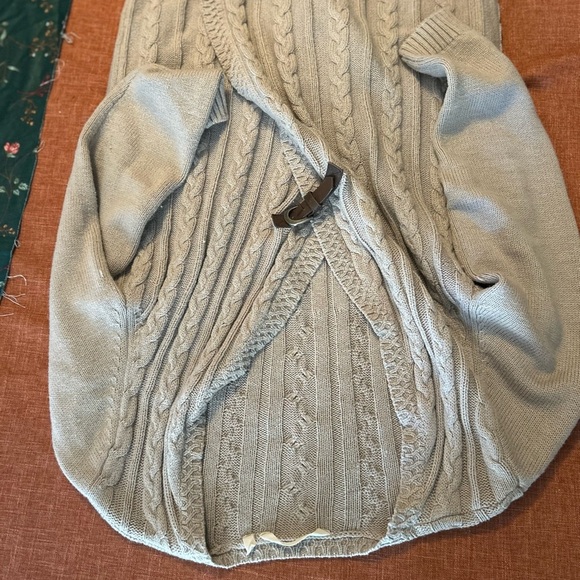 Soft Surroundings Taupe Knit Sweater - Medium - Picture 5 of 7